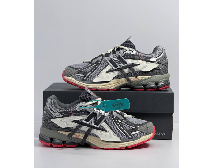 New Balance 1906A Slate Grey Drift Red