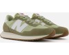 New Balance 237 зеленые с белым 