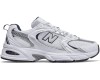 Кроссовки New Balance 530 Белые с серым спортивные