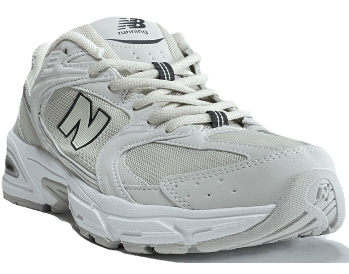 New Balance 530 мужские бежевые с черным
