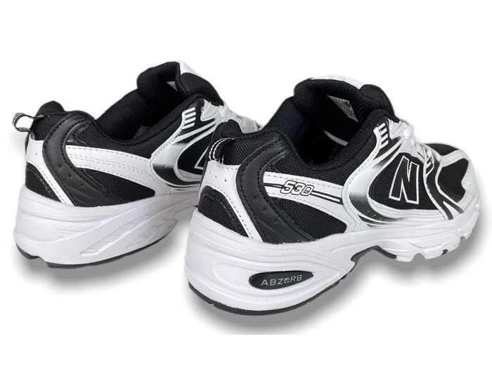 New Balance 530 black and white мужские