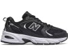 New Balance 530 черные с белым спортивные