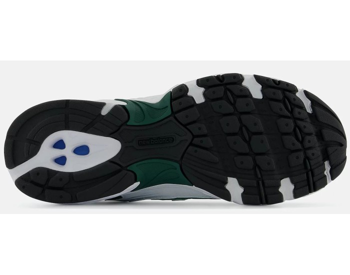 New Balance 530 White with nightwatch green