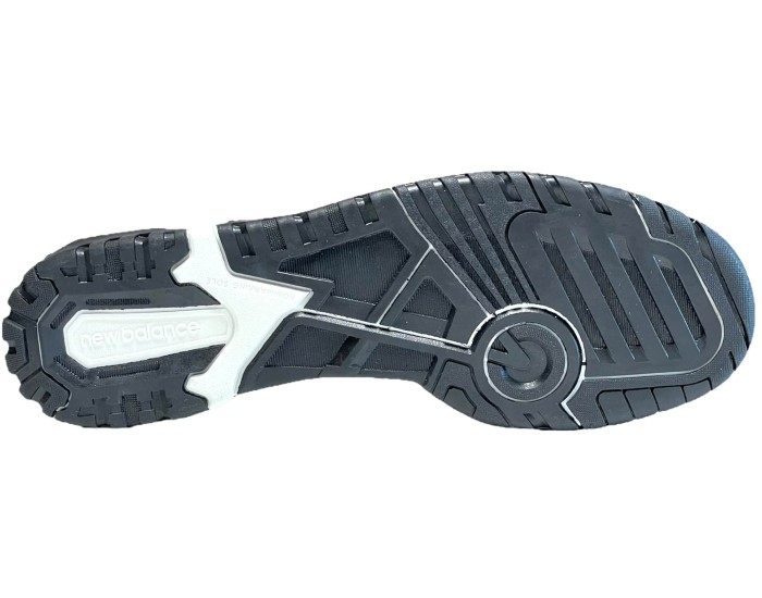 New Balance 550 Arriving White & Navy Белые с черным