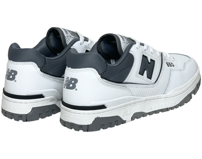 New Balance 550 Black Grey Sea Salt