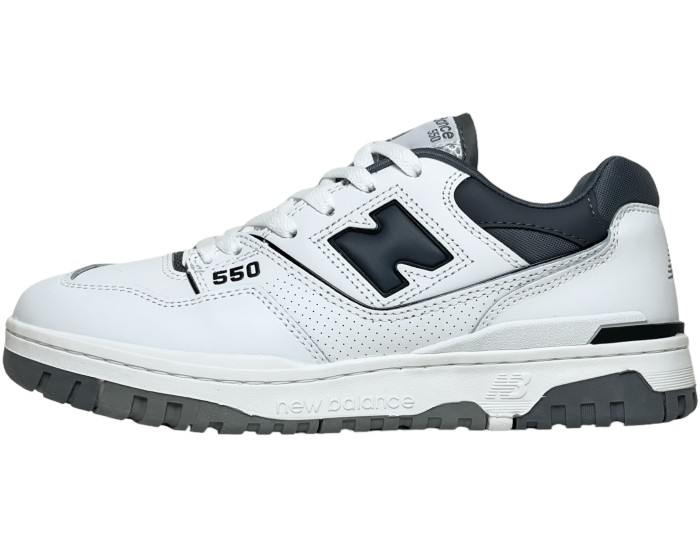 New Balance 550 Black Grey Sea Salt