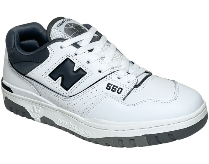New Balance 550 Black Grey Sea Salt