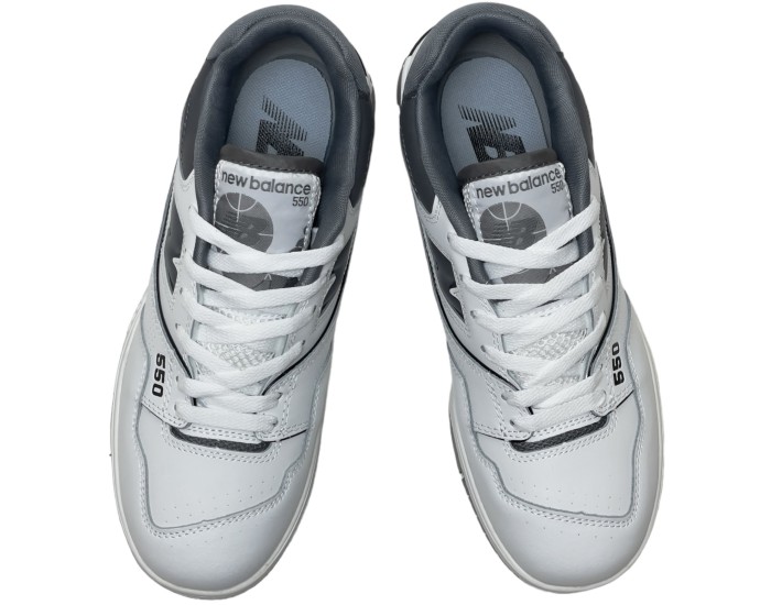 New Balance 550 Black Grey Sea Salt