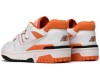 New Balance 550 Varsity Orange белые с оранжевым