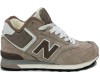 New Balance 574 Mid Beige Brown Grey с мехом