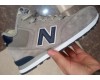 New Balance 574 Mid Grey Deep Blue с мехом