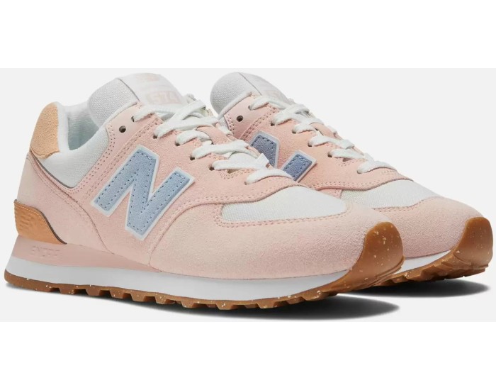 New Balance 574 Beach Cruiser розово-бежевые