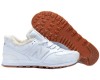 New Balance 574 White Winter белые зимние с мехом