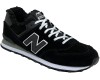 New Balance 574 Black White Big Size с мехом