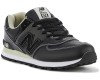 New Balance 574 classic fur black мужские черные