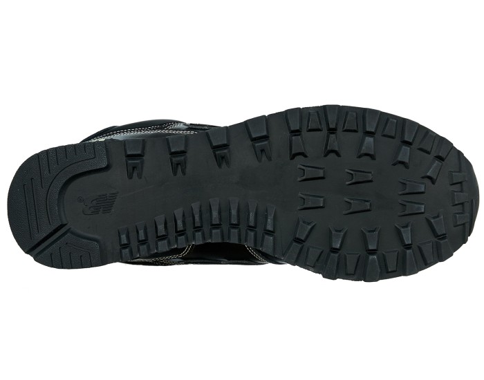 New Balance 574 classic fur black мужские черные