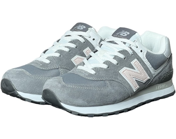 New Balance 574 Classic Grey Light Pink