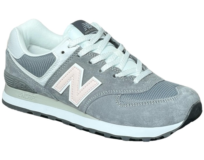 New Balance 574 Classic Grey Light Pink