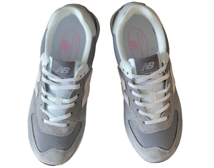 New Balance 574 Classic Grey Light Pink