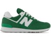 New Balance 574 Classic зеленые с белым