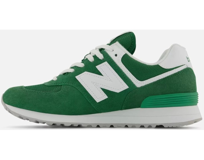 New Balance 574 Classic зеленые с белым