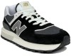 New Balance 574 Core темно-серые с черным мужские замшевые