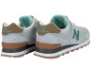 New Balance 574 голубые с зеленым женские