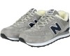 New Balance 574 Grey Blue с мехом