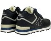 New Balance 574 Mid Blue Leather с мехом