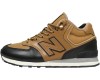 New Balance 574 Mid Brown Black с мехом