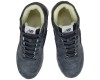 New Balance 574 Mid Deep Blue замшевые с мехом