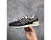 New Balance 574 Black кожаные
