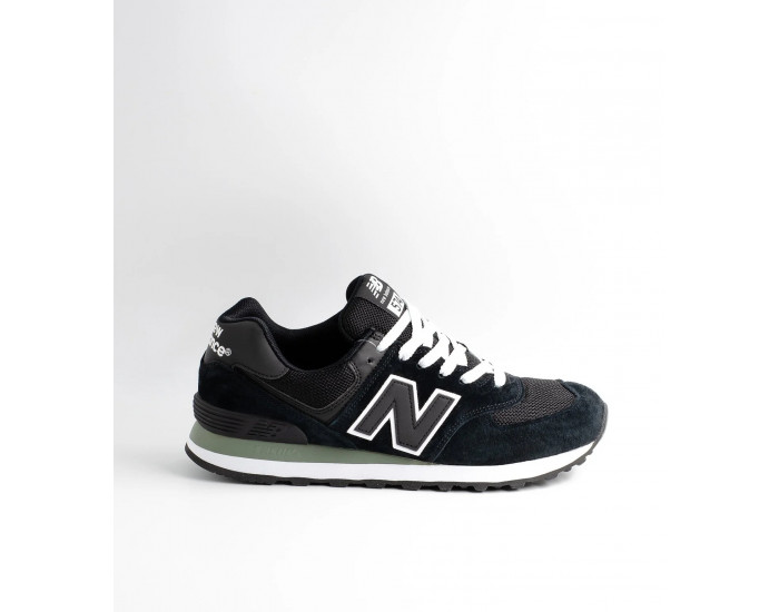 New Balance 574 Black-White