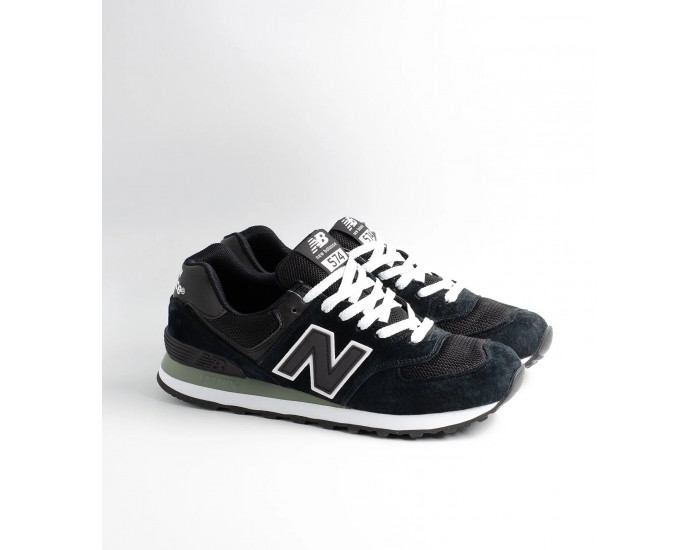 New Balance 574 Black-White