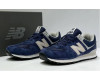 New Balance 574 Blue Cream White
