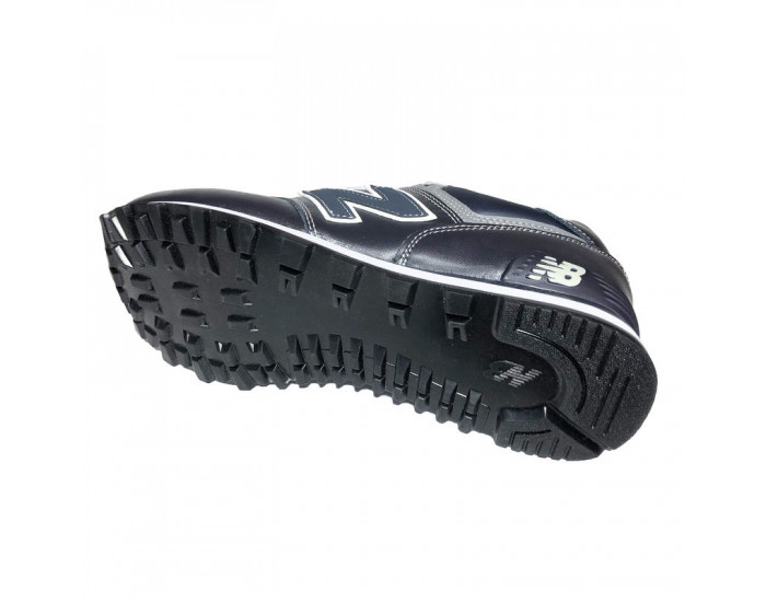 New Balance 574 Leather Stone Blue