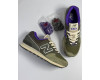 New Balance 574 Sneakersnstuff Nature Green Purple