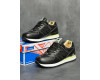New Balance 574 Triple Black Кожаные