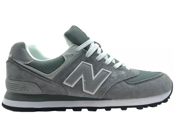 New Balance 574 White Light Grey