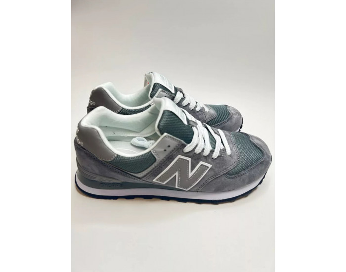 New Balance 574 White Light Grey