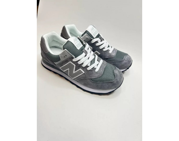 New Balance 574 White Light Grey