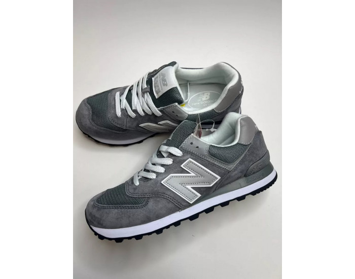 New Balance 574 White Light Grey