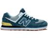 New Balance 574 Obsidian Blue/Grey/White мужские