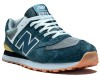 New Balance 574 Obsidian Blue/Grey/White мужские