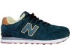 New Balance 574 Obsidian Brown Grey с мехом