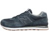 New Balance 574 Retro Metallic Patch Blue