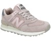 New Balance 574 розовые с серым