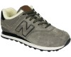 New Balance 574 Sand Grey Black с мехом