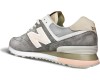 New Balance 574 Серые с розовым женские