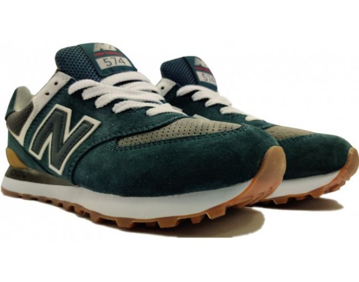 New Balance 574 Сине-зеленые